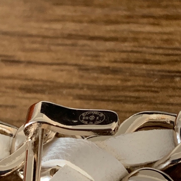 New Chanel Belt - Pearl CC Logo - Size 85 - Picture 5 of 7